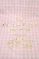 画像3: Maison de FLEUR / マイメロディ/ダブルリボントート  ギンガムピンク H-26-04-14-1037-LO-BG-NS-ZH (3)