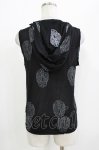 画像3: NAOTO SEVEN / プリントフードベスト  ブラック H-26-04-14-057-HN-TO-KB-ZH (3)