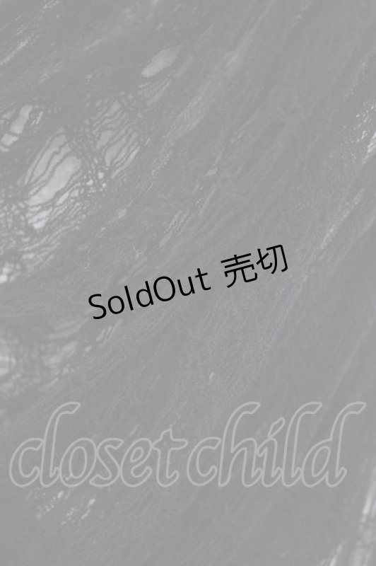 画像4: HEAVEN and Earth / ダメージ切替カットソー  ブラック H-26-04-14-067-PU-TO-KB-ZH (4)