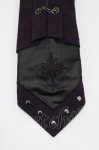 画像2: Ozz Croce / クロス刺繍ネクタイ  パープル H-26-04-14-074-OO-ZA-KB-ZH (2)