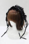 画像1: MAJOH(MR corset) / HAIRPIN HEAD DRESS  ブラック×シルバー H-26-04-14-076-0-AC-KB-ZH (1)