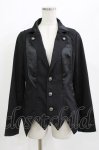 画像1: ALGONQUINS / 異素材切替ジャケット  ブラック H-26-04-14-012-AL-JA-KB-ZH (1)