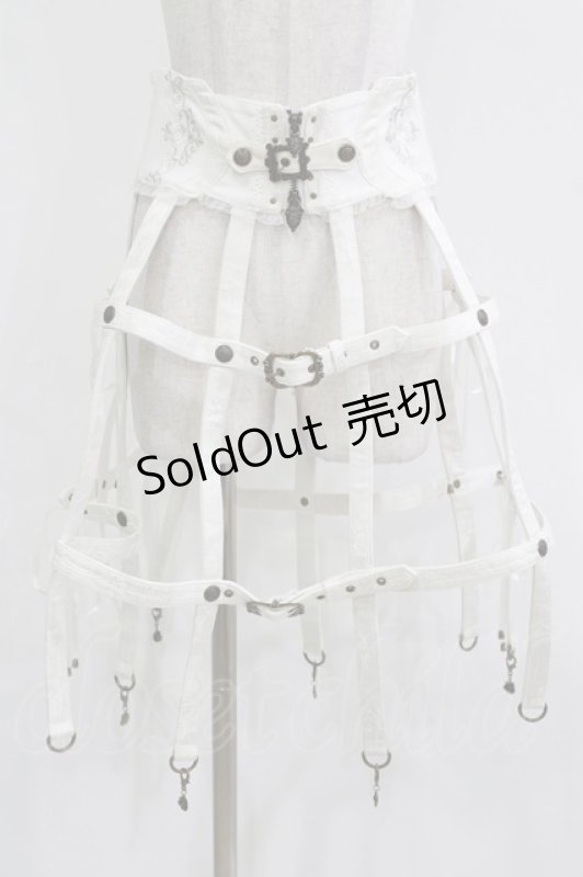 画像1: Ozz oneste / クリノリンスカート  ホワイト H-26-04-14-022-OO-SK-KB-ZH (1)