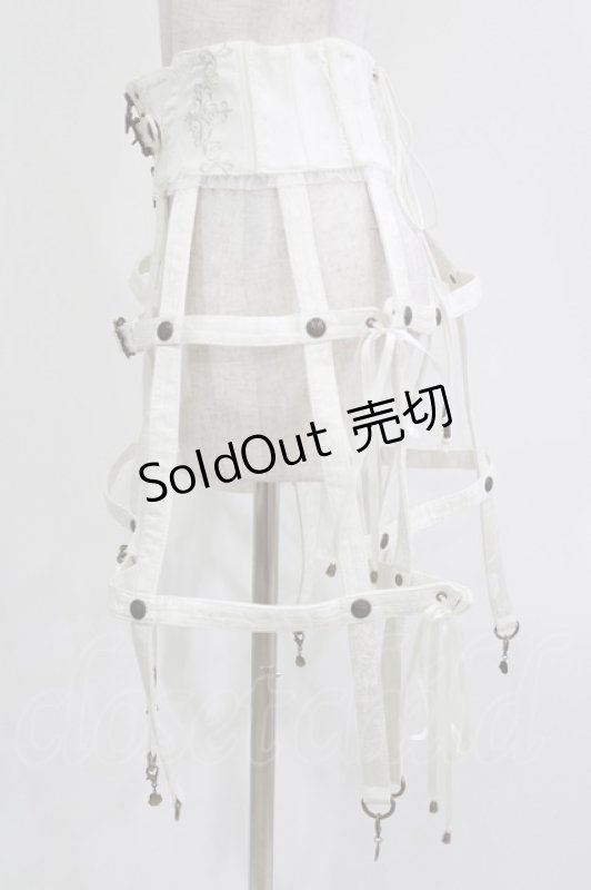 画像2: Ozz oneste / クリノリンスカート  ホワイト H-26-04-14-022-OO-SK-KB-ZH (2)