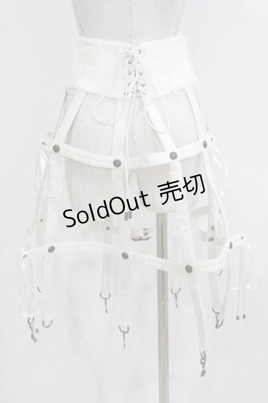 画像3: Ozz oneste / クリノリンスカート  ホワイト H-26-04-14-022-OO-SK-KB-ZH (3)