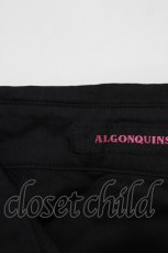 画像4: ALGONQUINS / コウモリ衿ブラウス  ブラック H-26-04-14-025-AL-BL-KB-ZH (4)