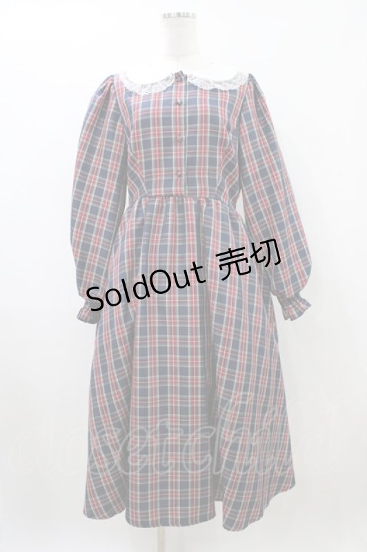 画像1: m petit by misako / サンリオキャラクターズコラボ ハローキティ ワンピース L ネイビー H-26-04-15-028-LO-OP-NS-ZH (1)