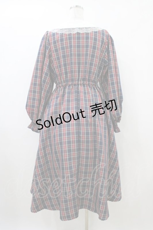 画像2: m petit by misako / サンリオキャラクターズコラボ ハローキティ ワンピース L ネイビー H-26-04-15-028-LO-OP-NS-ZH (2)