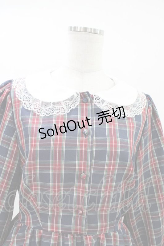 画像3: m petit by misako / サンリオキャラクターズコラボ ハローキティ ワンピース L ネイビー H-26-04-15-028-LO-OP-NS-ZH (3)