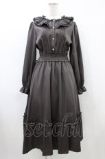 画像1: m petit by misako / AOK*フリルカラータックワンピース L グレー H-26-04-15-031-LO-OP-NS-ZH (1)
