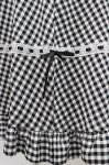 画像3: Cherirulu Chocola / ギンガムチェックジャンパースカート LL ブラック H-26-04-15-034-GO-OP-NS-ZH (3)