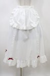 画像1: Cherirulu Chocola / MYフリルSK+エプロン L ホワイト H-26-04-15-039-GO-SK-NS-ZH (1)
