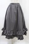 画像1: FLC / MINA*ティアードスカート L グレー H-26-04-15-042-LO-SK-NS-ZH (1)