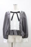 画像1: Cherirulu Chocola / MYリボンマルエリブラウス LL グレー H-26-04-15-055-GO-BL-NS-ZH (1)