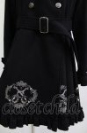 画像5: FRILL / 刺繍ダブルボタンコート  ブラック H-26-04-15-1029-HN-CO-KB-ZH (5)