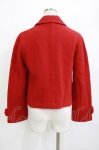 画像3: Jane Marple Dans Le Salon / ショートダッフルコート  赤 H-26-04-15-1030-JM-CO-KB-ZH (3)