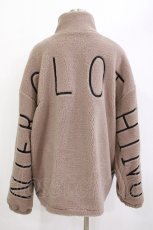 画像2: NieR Clothing / 軽量ふわもこボアアウター  ブラウン H-26-04-15-1032-PU-CO-KB-ZTC019 (2)