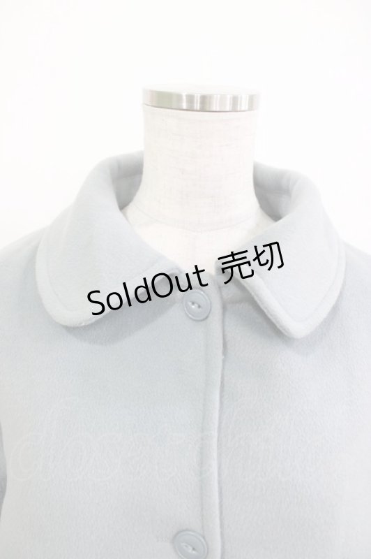 画像3: merry jenny / ステンカラーAラインコート  ブルー H-26-04-15-1033-LO-CO-KB-ZH (3)