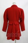 画像3: Jane Marple / タックスリーブコート  レッド H-26-04-15-1037-JM-CO-KB-ZH (3)