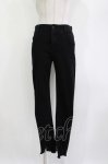 画像1: Candy Stripper / TATTERED HEM SKINNY DENIM S ブラック H-26-04-15-1039-PU-PA-KB-ZH (1)