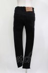 画像2: Candy Stripper / TATTERED HEM SKINNY DENIM S ブラック H-26-04-15-1039-PU-PA-KB-ZH (2)