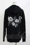 画像2: NieR Clothing / プリントプルパーカー  黒×シルバー H-26-04-15-1011-PU-TO-KB-ZH (2)
