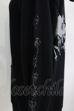 画像3: NieR Clothing / プリントプルパーカー  黒×シルバー H-26-04-15-1011-PU-TO-KB-ZH (3)
