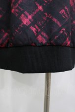 画像3: NieR Clothing / 総柄ZIPパーカー  黒×ロゴピンク H-26-04-15-1018-PU-TO-KB-ZH (3)