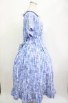 画像2: Jane Marple / Picnic cloth joyfulドレス  ブルー H-26-04-15-1002-JM-OP-KB-ZH (2)