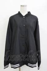 画像1: NieR Clothing / LIGHT BLOUSON JACKET  黒 H-26-04-15-1024-PU-JA-KB-ZH (1)