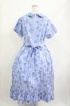画像3: Jane Marple / Picnic cloth joyfulドレス  ブルー H-26-04-15-1002-JM-OP-KB-ZH (3)