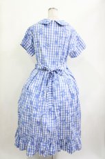 画像3: Jane Marple / Picnic cloth joyfulドレス  ブルー H-26-04-15-1002-JM-OP-KB-ZH (3)