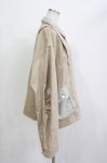 画像2: MILKBOY / ARM RIPPED JACKET  ベージュ×グレーマーブル H-26-04-15-1025-MB-JA-KB-ZH (2)