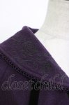 画像4: Ozz oneste / 矢絣プリント入り和風マント  紫 H-26-04-15-1027-OO-JA-KB-ZH (4)