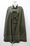 画像1: axes femme / ナポレオンマント風コート M カーキ H-26-04-15-061-AX-CO-NS-ZH (1)