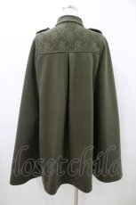 画像2: axes femme / ナポレオンマント風コート M カーキ H-26-04-15-061-AX-CO-NS-ZTC046 (2)