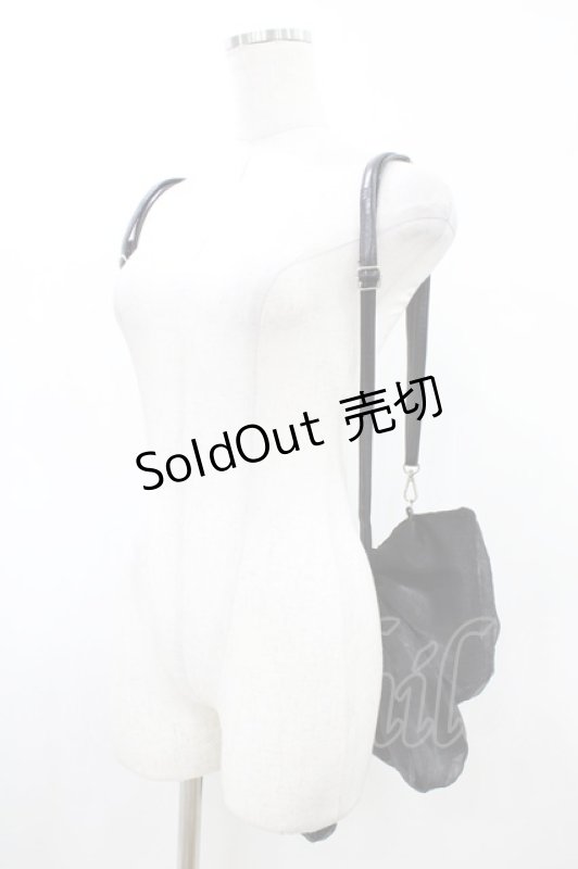 画像2: Alice Mashiro / 眞白ありす/リボンマルチWAYバッグ  ブラック H-26-04-15-010-PU-BG-NS-ZH (2)