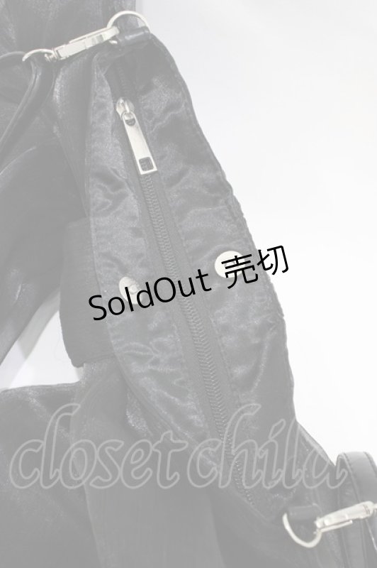 画像3: Alice Mashiro / 眞白ありす/リボンマルチWAYバッグ  ブラック H-26-04-15-010-PU-BG-NS-ZH (3)