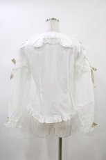 画像2: BABY,THE STARS SHINE BRIGHT / くまくみゃちゃんのクリスマスブラウス Free オフ/ゴールド H-26-04-15-011-BA-BL-NS-ZH (2)
