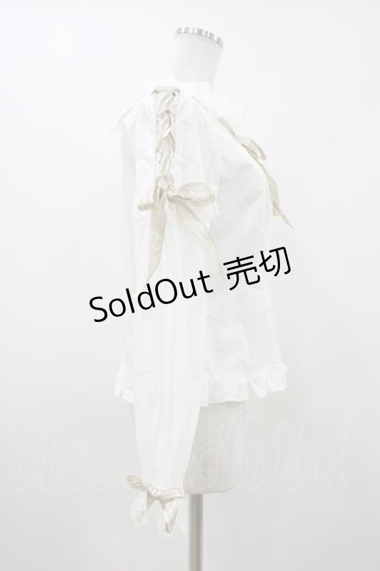 画像3: BABY,THE STARS SHINE BRIGHT / くまくみゃちゃんのクリスマスブラウス Free オフ/ゴールド H-26-04-15-011-BA-BL-NS-ZH (3)