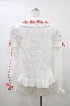 画像2: Angelic Pretty / Flower Ribbonブラウス Free オフ/レッド H-26-04-15-012-AP-BL-NS-ZH (2)