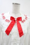 画像4: Angelic Pretty / Flower Ribbonブラウス Free オフ/レッド H-26-04-15-012-AP-BL-NS-ZH (4)