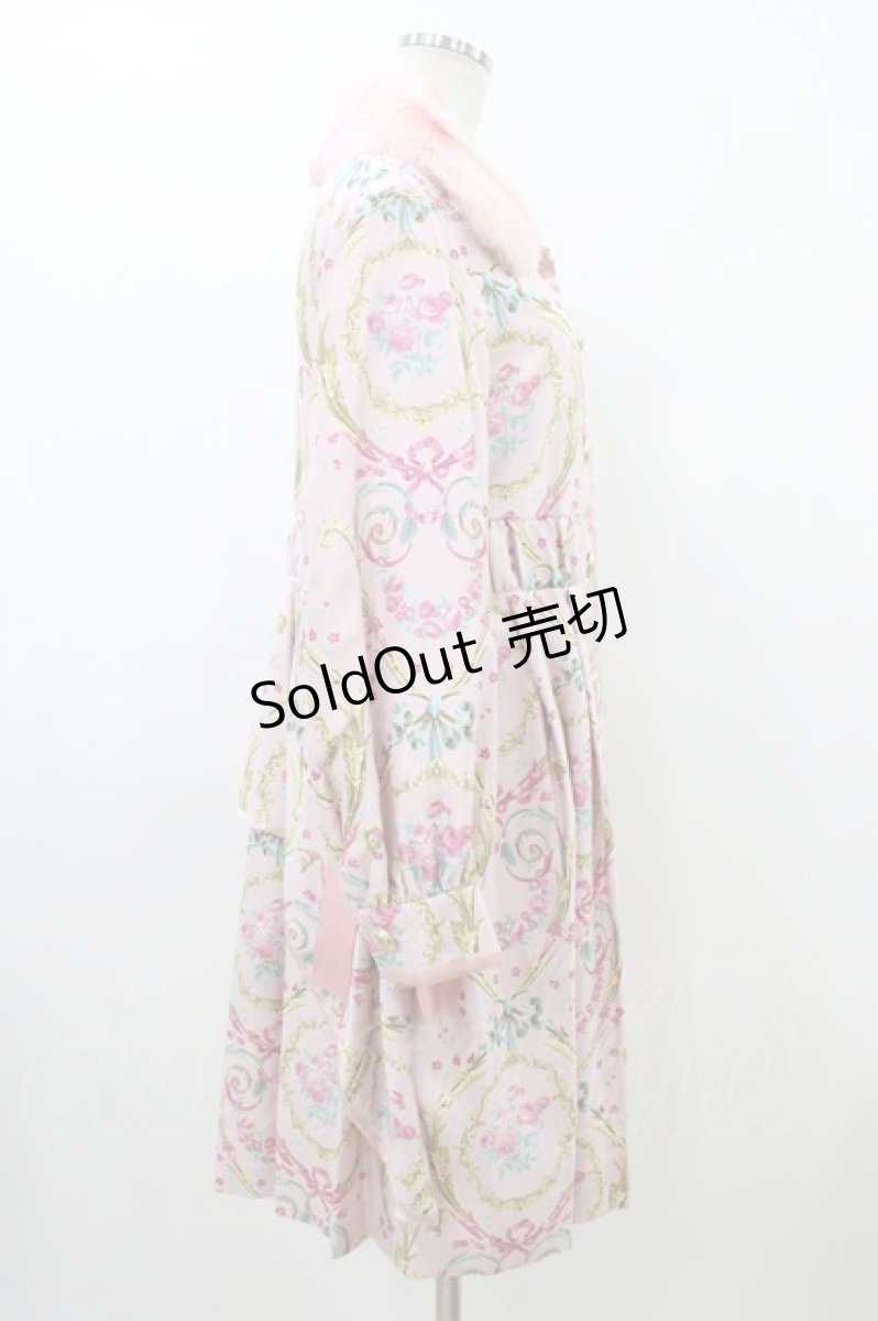 画像3: JESUS DIAMANTE / アントーニアツインリボンコート 38 マリーピンク H-26-04-15-016-JE-CO-NS-ZH (3)