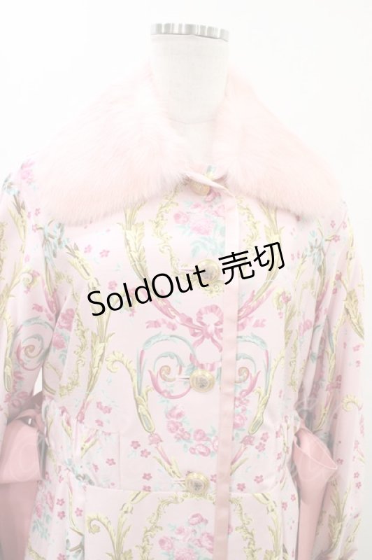 画像4: JESUS DIAMANTE / アントーニアツインリボンコート 38 マリーピンク H-26-04-15-016-JE-CO-NS-ZH (4)