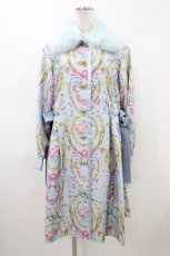 画像1: JESUS DIAMANTE / アントーニアツインリボンコート 38 マリーサックス H-26-04-15-017-JE-CO-NS-ZH (1)