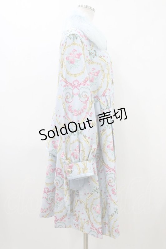 画像3: JESUS DIAMANTE / アントーニアツインリボンコート 38 マリーサックス H-26-04-15-017-JE-CO-NS-ZH (3)