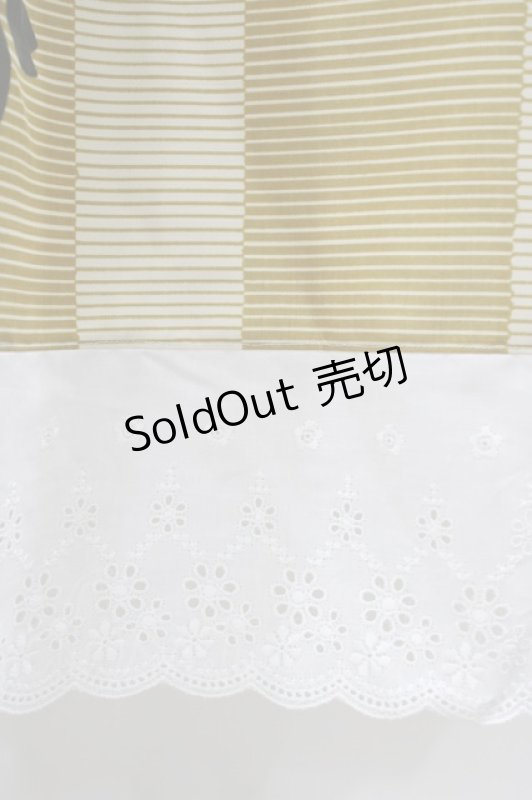 画像5: marcHenTica / 浴衣風ワンピース「柳」 ハーフエルフ ベージュ H-26-04-15-018-LO-OP-NS-ZH (5)