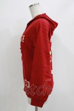 画像2: PINK HOUSE / ロゴプリントパーカー Free レッド H-26-04-16-031-LO-TO-NS-ZH (2)