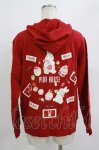 画像3: PINK HOUSE / ロゴプリントパーカー Free レッド H-26-04-16-031-LO-TO-NS-ZH (3)