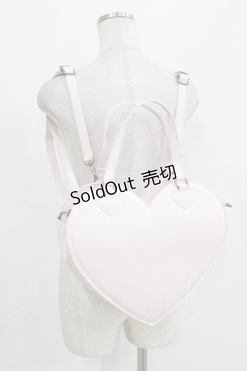 画像2: BABY,THE STARS SHINE BRIGHT / BABY3WAYハートBag  ピンク H-26-04-16-034-BA-BG-NS-ZH (2)